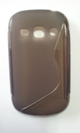 Силиконов гръб S-Line за Samsung S6810 Galaxy Fame Черен
